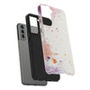 Artistic Tough Phone Cases - Vibrant Watercolor Splash Design