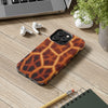 Animal Print Tough Phone Case - Giraffe Inspired Design