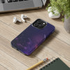 Cosmic Glow Tough Phone Case - Stylish Protection for Tech Lovers