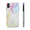 Colorful Marble Tough Phone Case - Durable and Stylish Protection