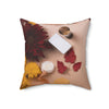 Autumn Garden Floral Pillow - Cozy Home Decor for Fall Events