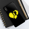 Broken Heart Tough Phone Case - Durable Design for Trendsetters