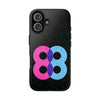 Bold Number 88 Tough Phone Case - Durable Protection with Vibrant Design