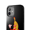 Playful Banana Tough Phone Case - Fun & Durable Protection