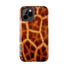 Animal Print Tough Phone Case - Giraffe Inspired Design