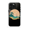 Tough Phone Case - Serene Sailing Sunset Design