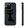 Halloween Black Cat Tough Phone Case