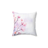 Spring Floral & Easter Eggs Decorative Pillow