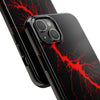 Stylish Tough Phone Case with Lightning Design - Durable Protection for Adventurers