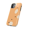 Abstract Polka Dot Tough Phone Case - Durable Protective Cover for Stylish Communication