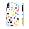 Colorful Polka Dot Tough Phone Case - Durable & Stylish for Everyday Use