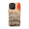 Mountain Sunrise Tough Phone Case - Stylish & Durable Protection for Outdoor Enthusiasts