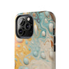 Artistic Marble Tough Phone Case - Stylish and Durable Protection