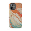 Artistic Tough Phone Cases – Colorful Abstract Marble Design