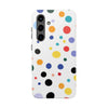 Colorful Polka Dot Tough Phone Case - Durable & Stylish for Everyday Use