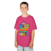 Kids Tee: Fine Power Motivational Words & Cartoons