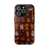 Colorful Animal-Inspired Tough Phone Case - Durable Protection for Animal Lovers