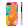 Vibrant Abstract Tough Phone Case | Colorful Protective Cover for Trendsetters