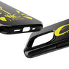 Tough Phone Cases - Durable Protection with Edgy Yellow Design