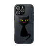 Halloween Black Cat Tough Phone Case