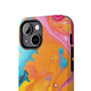 Vibrant Abstract Tough Phone Case | Colorful Protective Cover for Trendsetters