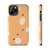 Abstract Polka Dot Tough Phone Case - Durable Protective Cover for Stylish Communication