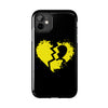 Broken Heart Tough Phone Case - Durable Design for Trendsetters