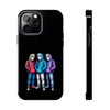 Vibrant Hoodie Ghost Phone Case - Tough Design for Trendsetters