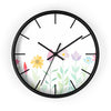 Floral Garden Wall Clock - Charming Home Decor for Nature Lovers