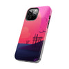 Vibrant Landscape Tough Phone Case - Sunset Design for Adventurers