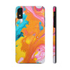 Vibrant Abstract Tough Phone Case | Colorful Protective Cover for Trendsetters