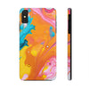 Vibrant Abstract Tough Phone Case | Colorful Protective Cover for Trendsetters