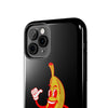 Playful Banana Tough Phone Case - Fun & Durable Protection