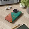 Stylish Tough Phone Cases with Elegant Geometric Design