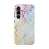 Colorful Marble Tough Phone Case - Durable and Stylish Protection