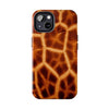 Animal Print Tough Phone Case - Giraffe Inspired Design