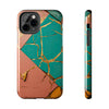 Stylish Tough Phone Cases with Elegant Geometric Design