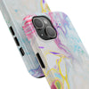 Colorful Marble Tough Phone Case - Durable and Stylish Protection