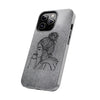 Stylish Tough Phone Cases with Artful Line Drawing - Perfect Gift for Teens and Young Adults