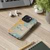 Artistic Marble Tough Phone Case - Stylish and Durable Protection