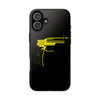 Tough Phone Case - Stylish Gun Design for Protection & Style