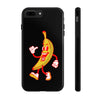 Playful Banana Tough Phone Case - Fun & Durable Protection