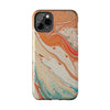 Artistic Tough Phone Cases – Colorful Abstract Marble Design