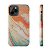 Artistic Tough Phone Cases – Colorful Abstract Marble Design