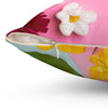 Floral Print Square Pillow - Brighten Up Your Space!