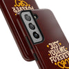 Tough Phone Case - "Just You & Me Forever" Design - Perfect for Couples and Anniversaries