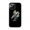 Stylish Beach Vibe Tough Phone Case with Surfing Design