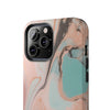 Artistic Marble Tough Phone Case - Stylish & Durable Protection