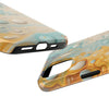 Artistic Marble Tough Phone Case - Stylish and Durable Protection