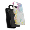 Colorful Marble Tough Phone Case - Durable and Stylish Protection